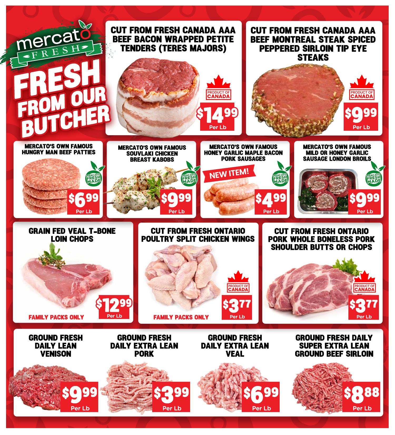 Mercato Fresh weekly flyer page 2 of 5, valid July 24 to July 30, 2026